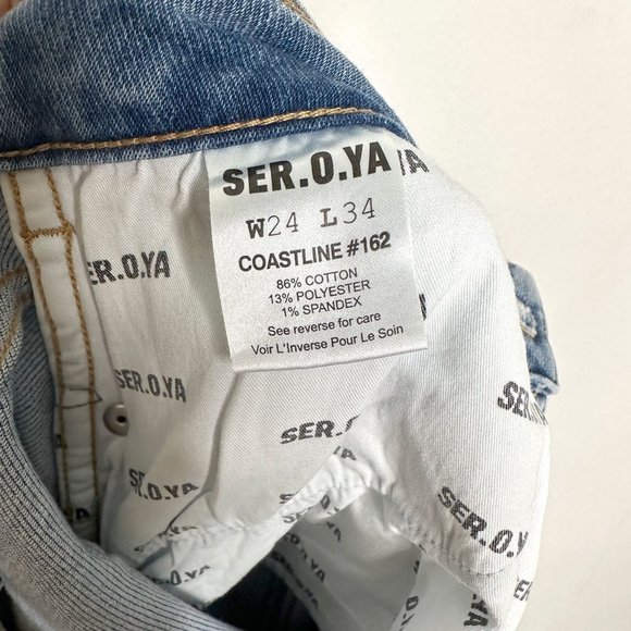 NWT SER.O.YA Stephy Cargo Pants in Coastline‎ Sz 24 - Picture 12 of 12